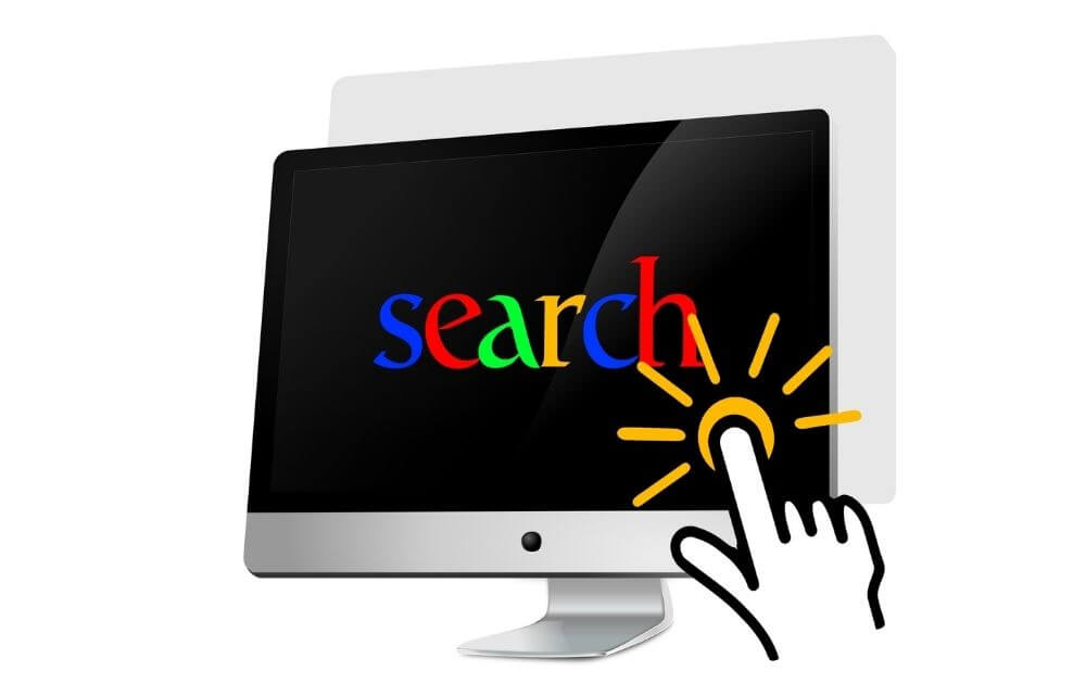 animated search sign